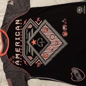 American Fighter, Large, black and salmon